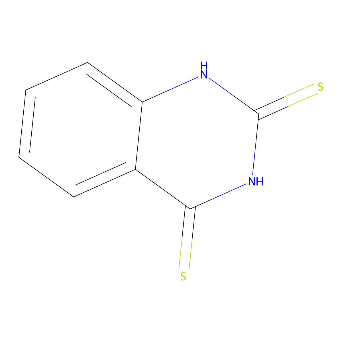 2,4-Quinazolinedithiol molecular structure, CAS 5993-69-1