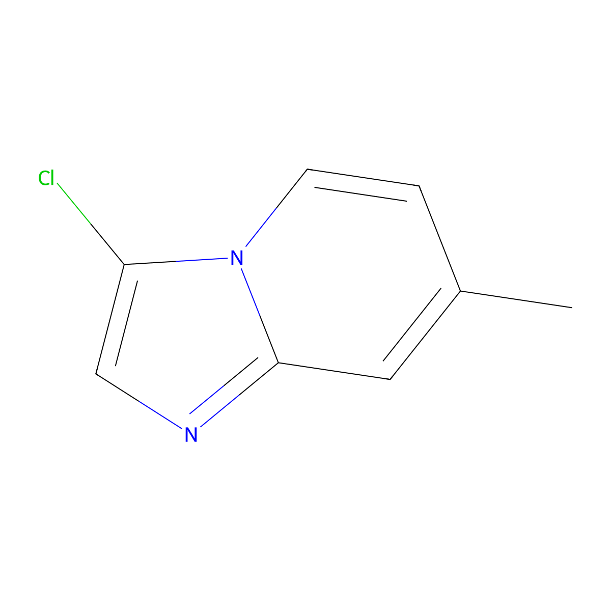 3-Chloro-7-methylimidazo[1,2-a]pyridine molecular structure, CAS 59938-28-2