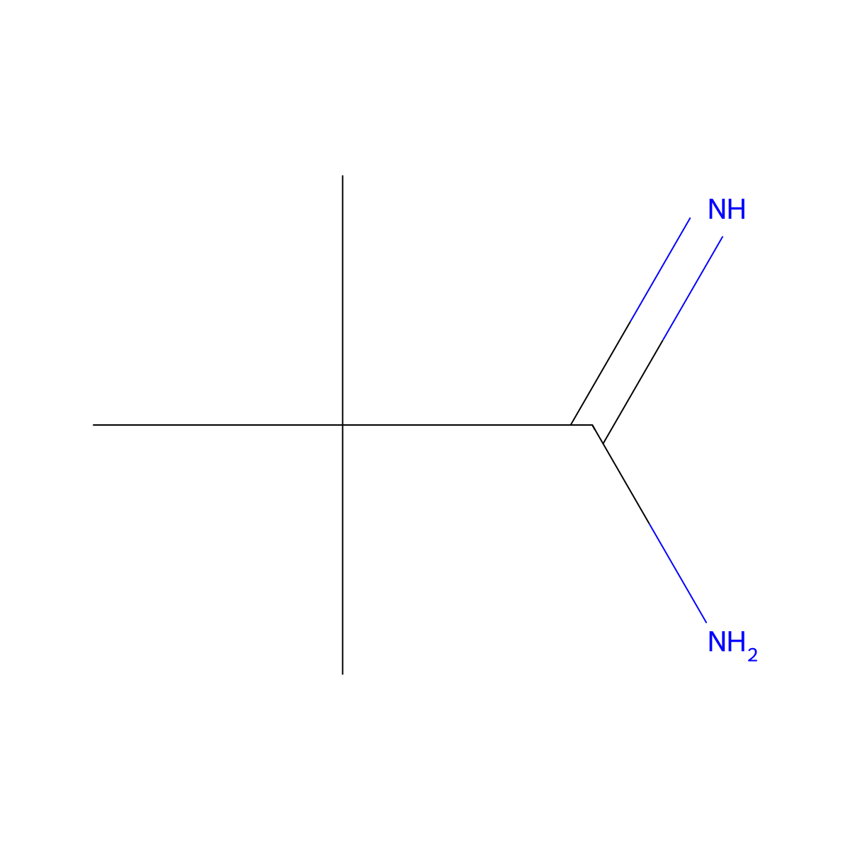 Pivalamidine hydrochloride molecular structure, CAS 59950-56-0