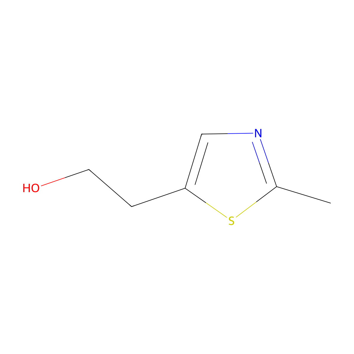 2-(2-Methyl-thiazol-5-yl)-ethanol molecular structure, CAS 59977-20-7
