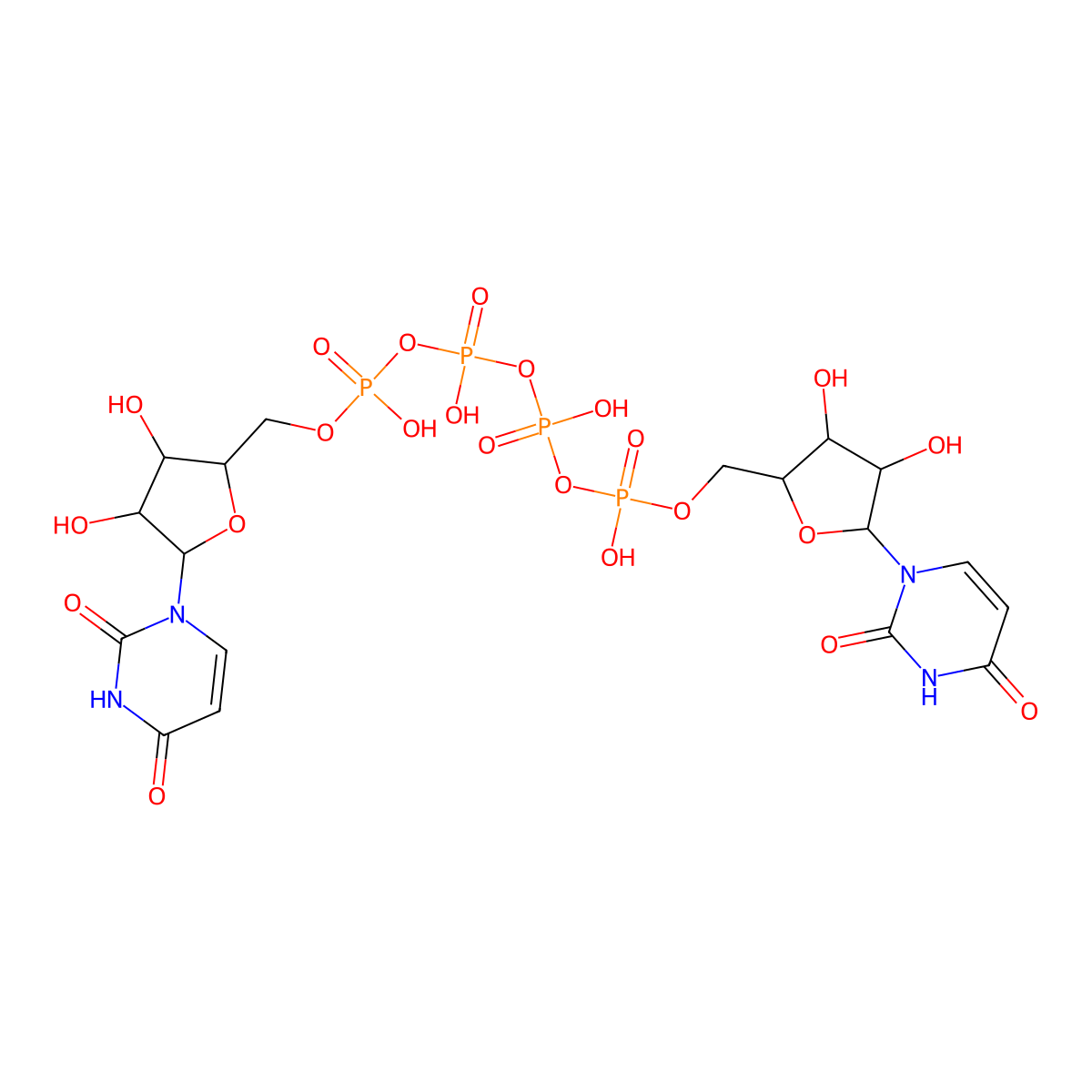 Diquafosol molecular structure, CAS 59985-21-6