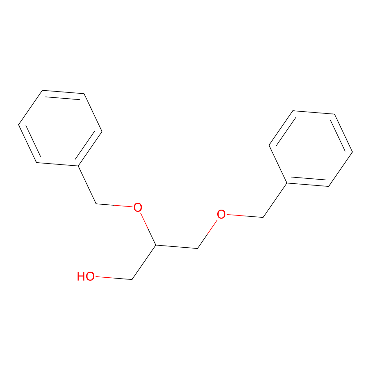 1,2-di-O-benzyl-glycerol molecular structure, CAS 59991-89-8