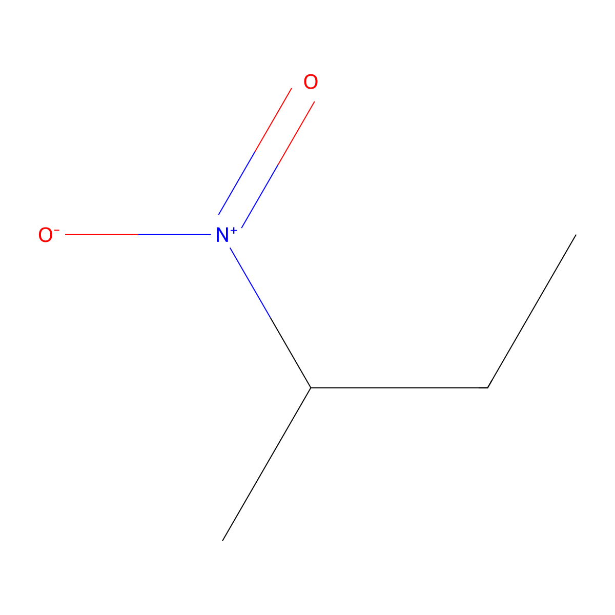2-Nitrobutane molecular structure, CAS 600-24-8