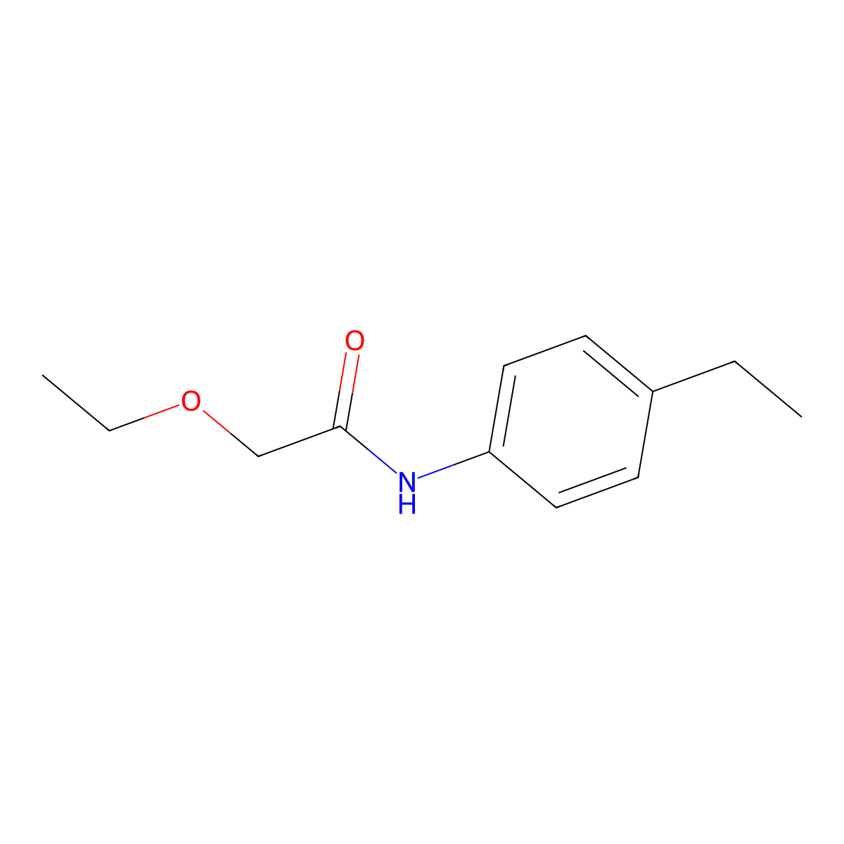 2-ethoxy-N-(4-ethylphenyl)acetamide molecular structure, CAS 600140-21-4