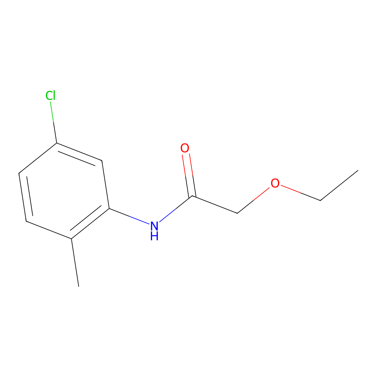N-(5-chloro-2-methylphenyl)-2-ethoxyacetamide molecular structure, CAS 600140-42-9