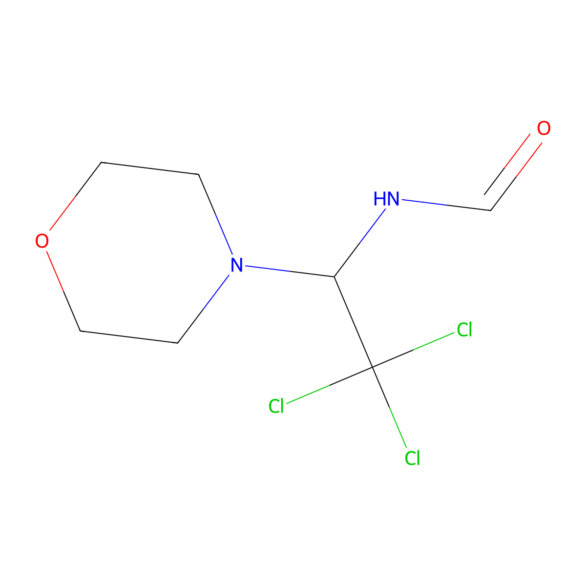 Fademorf molecular structure, CAS 60029-23-4