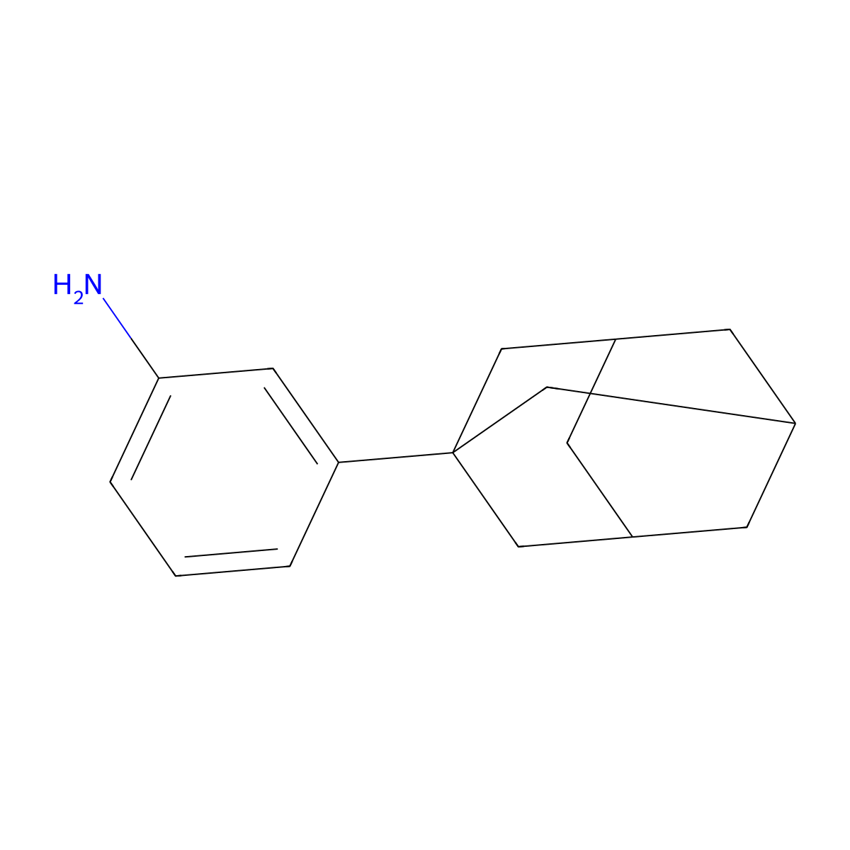 3-(Adamantan-1-yl)aniline molecular structure, CAS 60029-40-5