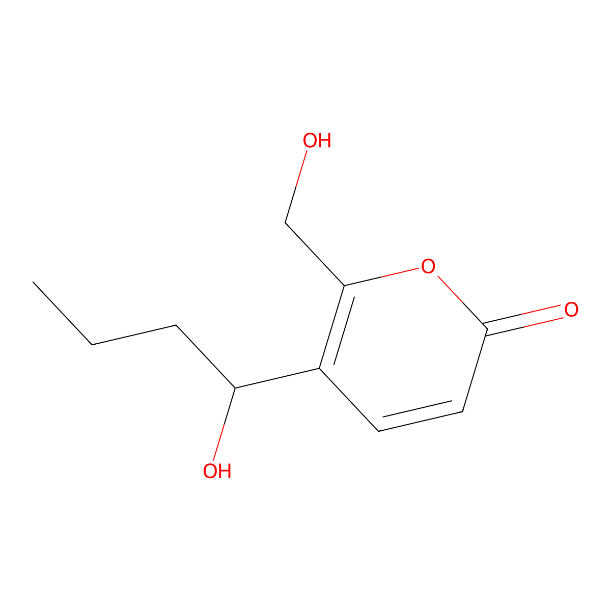 Taiwapyrone molecular structure, CAS 60031-98-3