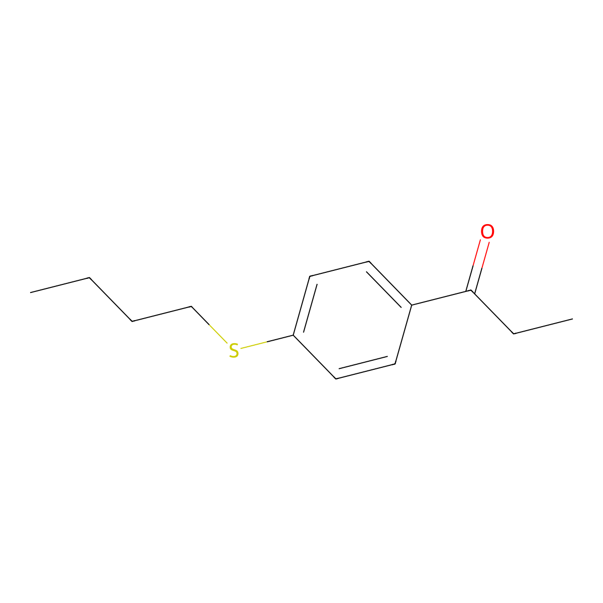 1-(4-(Butylthio)phenyl)-1-propanone molecular structure, CAS 600733-92-4