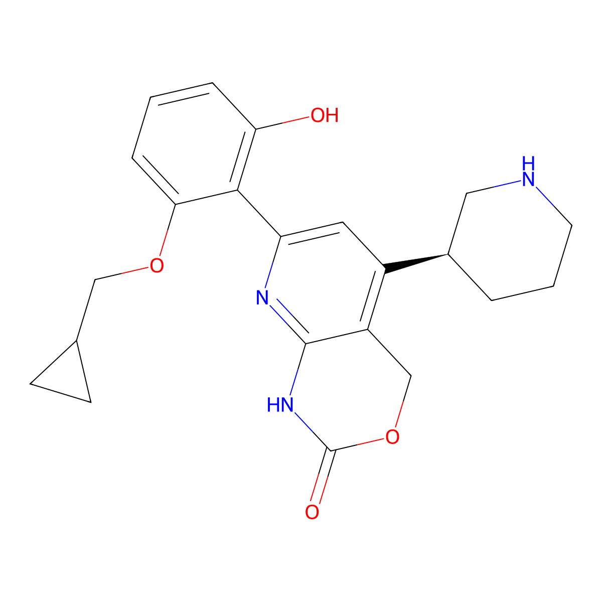 Bay65-1942 free base molecular structure, CAS 600734-02-9