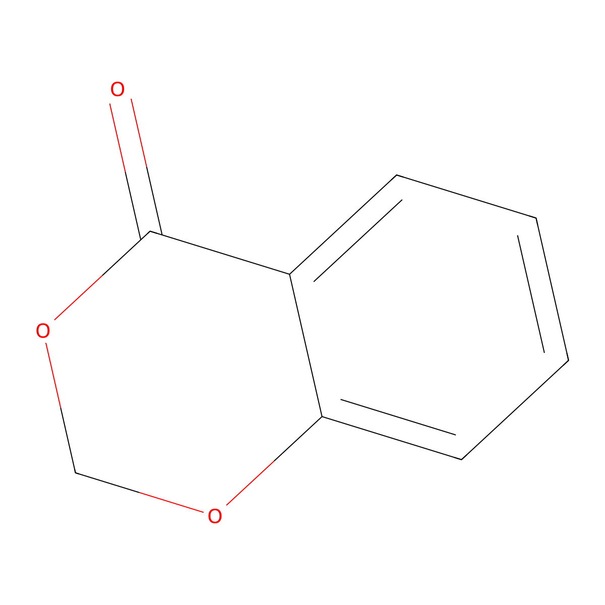 2H,4H-1,3-Benzodioxin-4-one molecular structure, CAS 6009-10-5