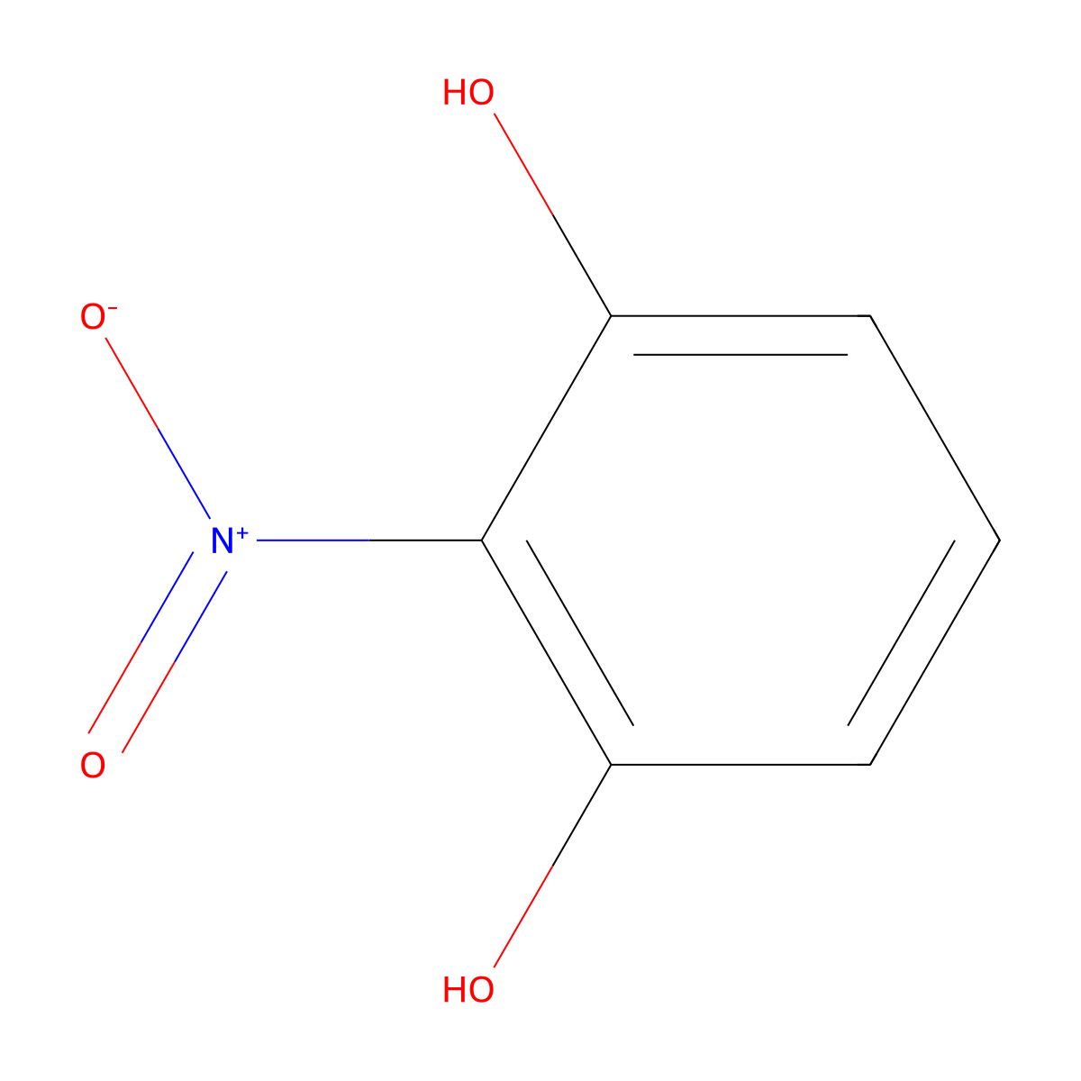 2-Nitroresorcinol molecular structure, CAS 601-89-8