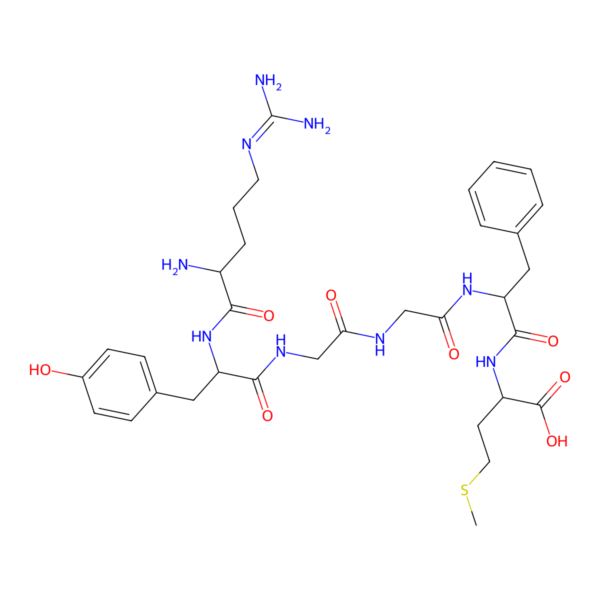 beta-Lipotropin (60-65) molecular structure, CAS 60117-19-3