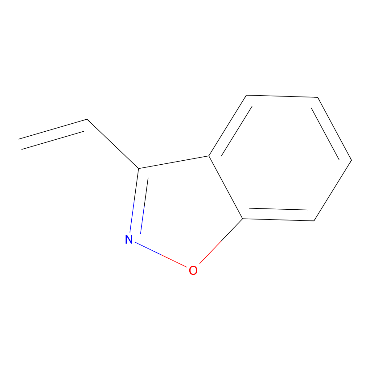 3-Vinyl-benzo[d]isoxazole molecular structure, CAS 60117-77-3