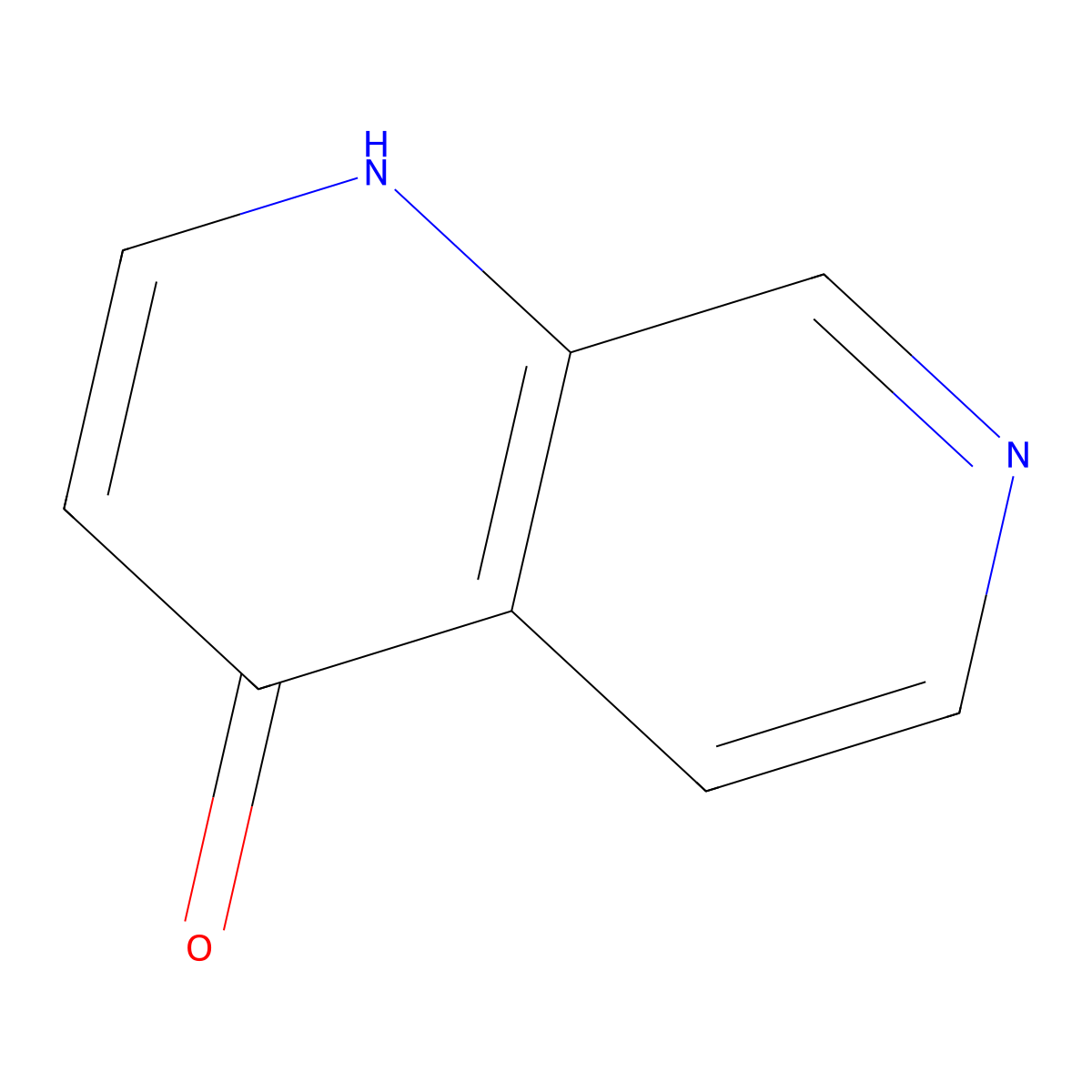 1,4-Dihydro-1,7-naphthyridin-4-one molecular structure, CAS 60122-51-2