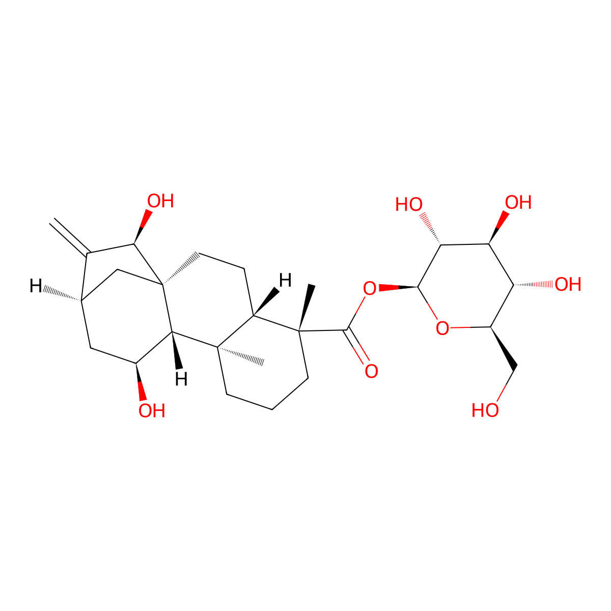 Paniculoside II molecular structure, CAS 60129-64-8