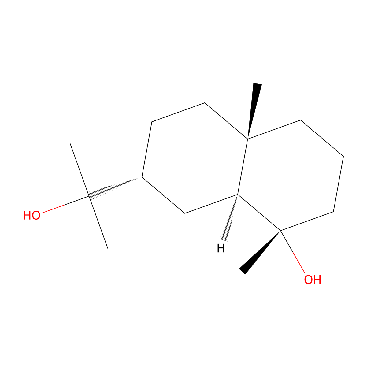 Pterodondiol molecular structure, CAS 60132-35-6