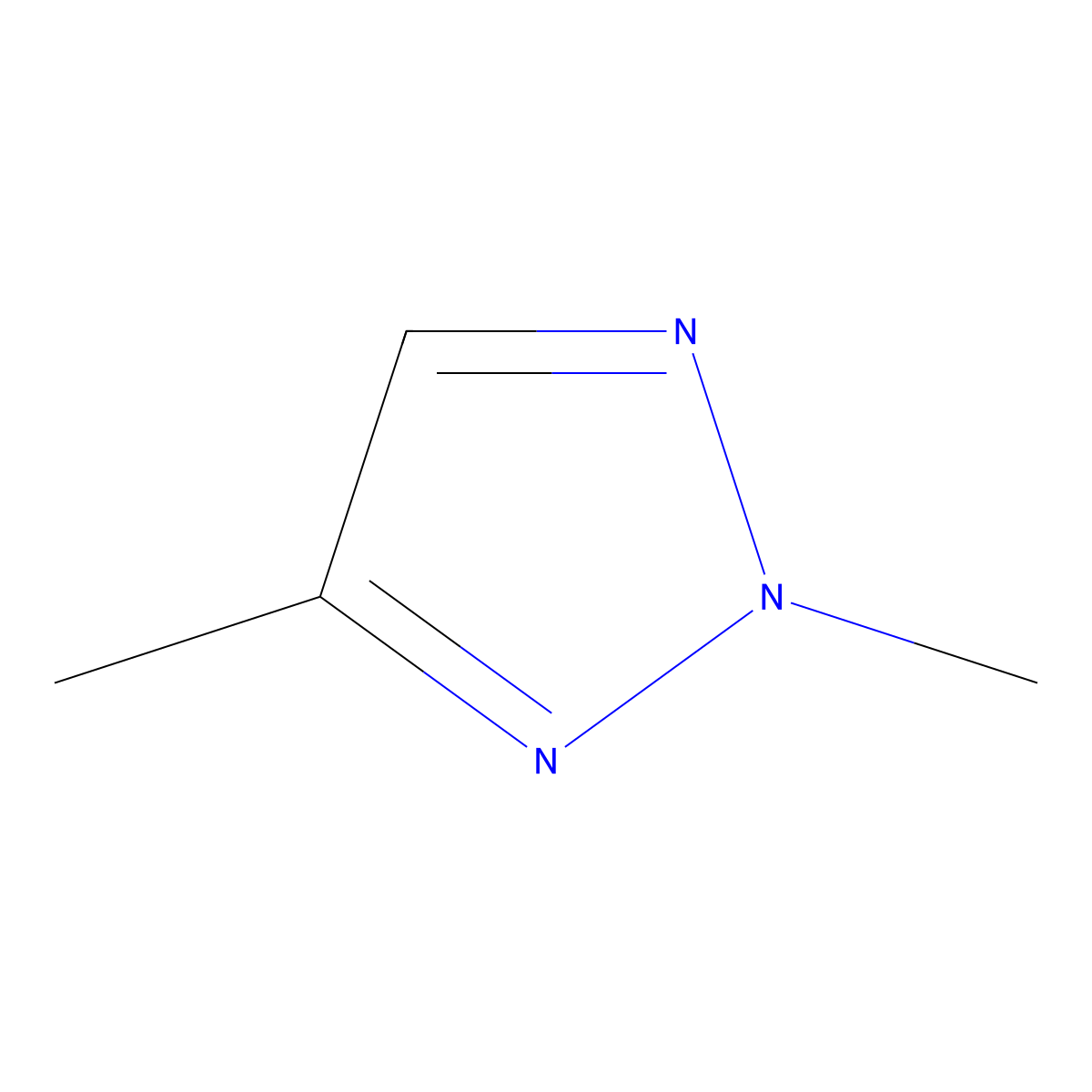 2,4-Dimethyl-2H-1,2,3-triazole molecular structure, CAS 60166-44-1