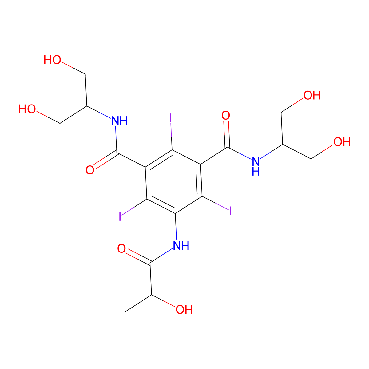 Bracco 15000 molecular structure, CAS 60208-45-9