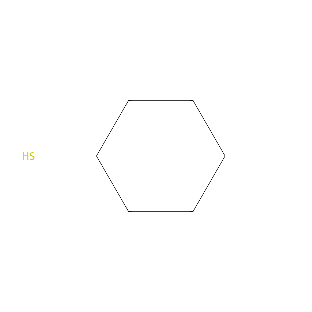 4-Methylcyclohexane-1-thiol molecular structure, CAS 60260-87-9