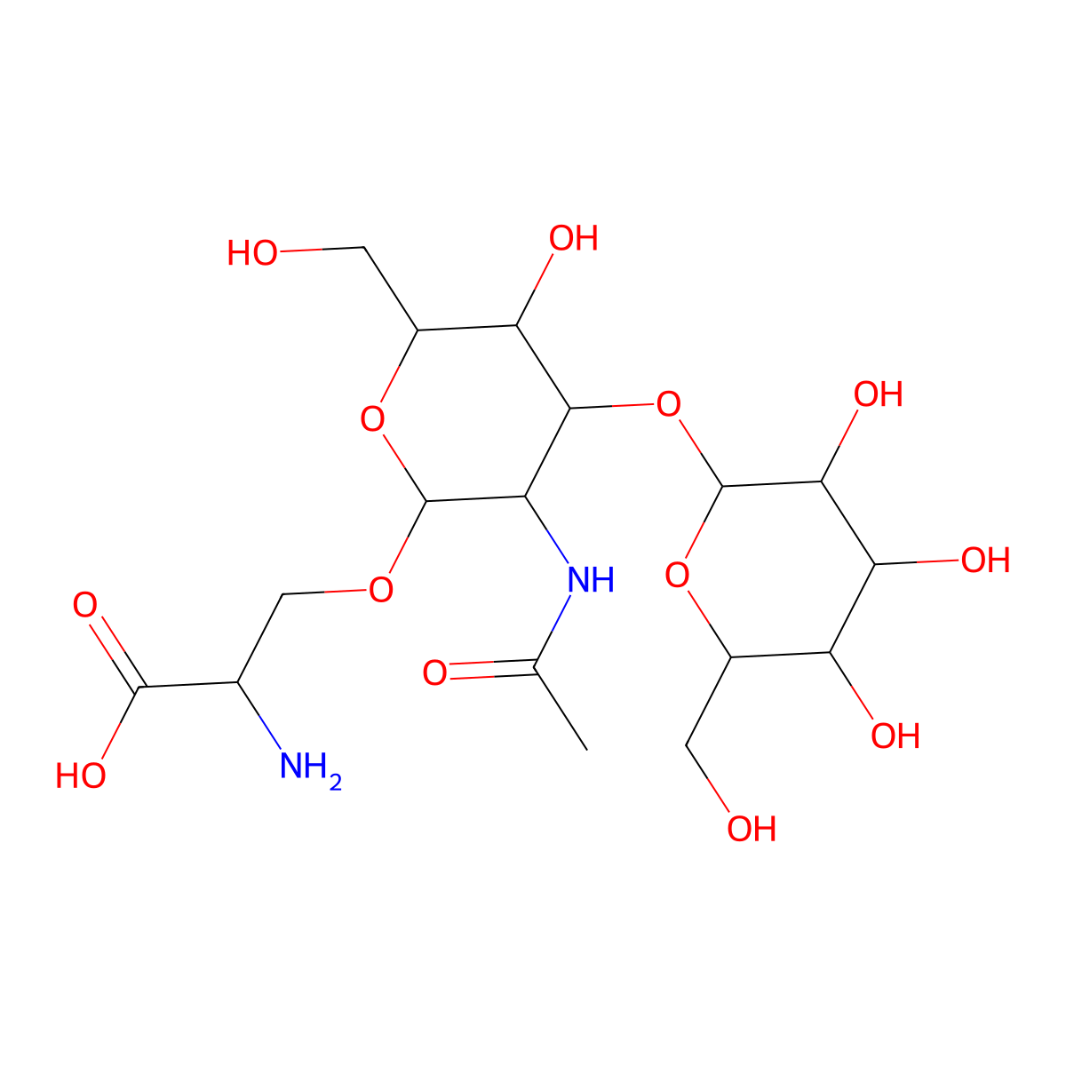 T Epitope, Serinyl molecular structure, CAS 60280-57-1