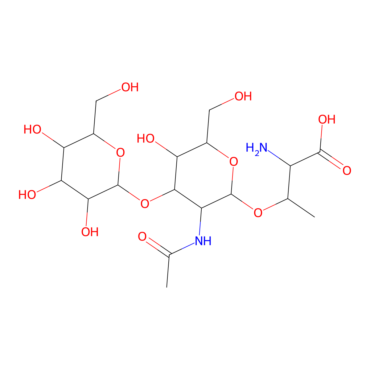 T Epitope, Threonyl molecular structure, CAS 60280-58-2