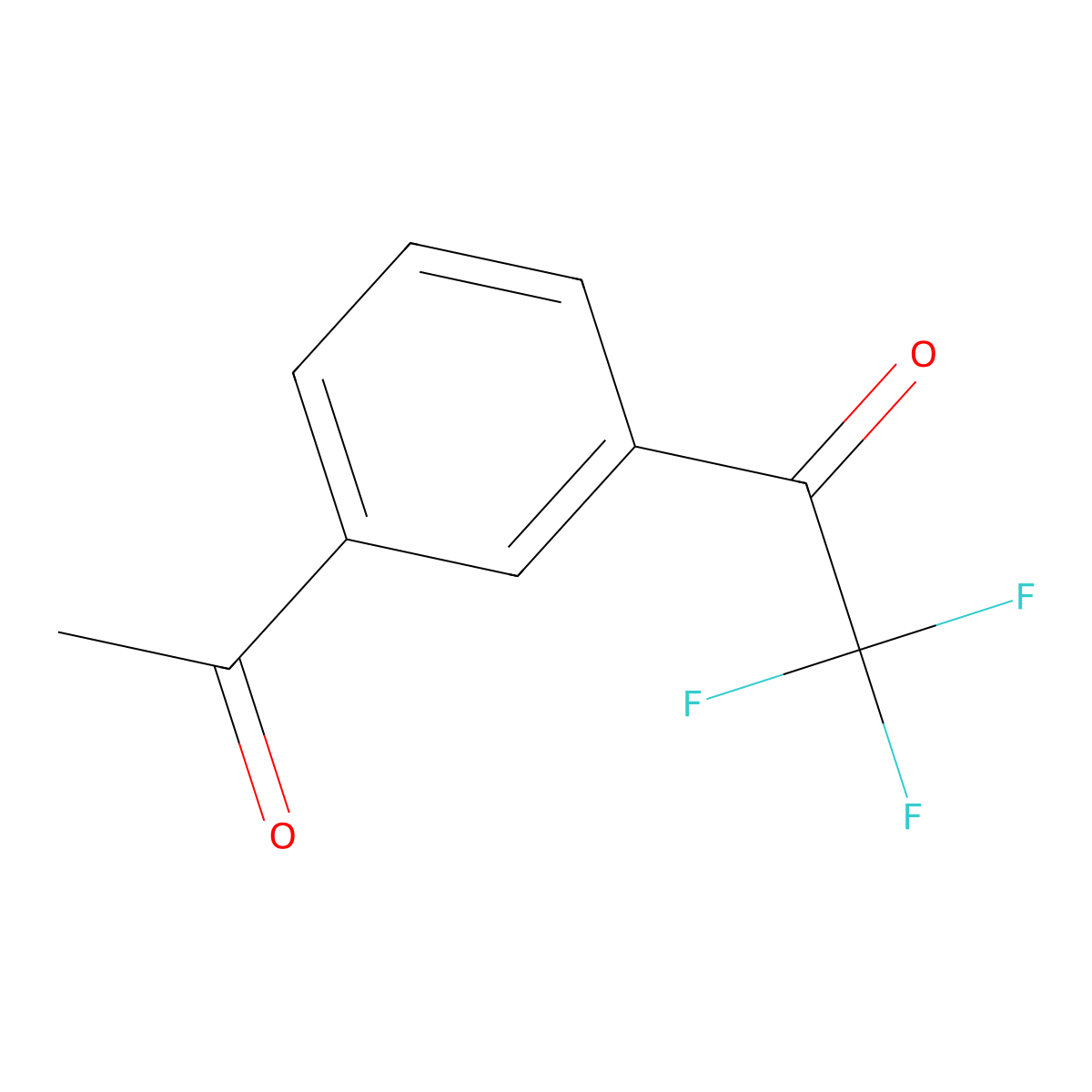 1-(3-Acetylphenyl)-2,2,2-trifluoroethanone molecular structure, CAS 60283-15-0