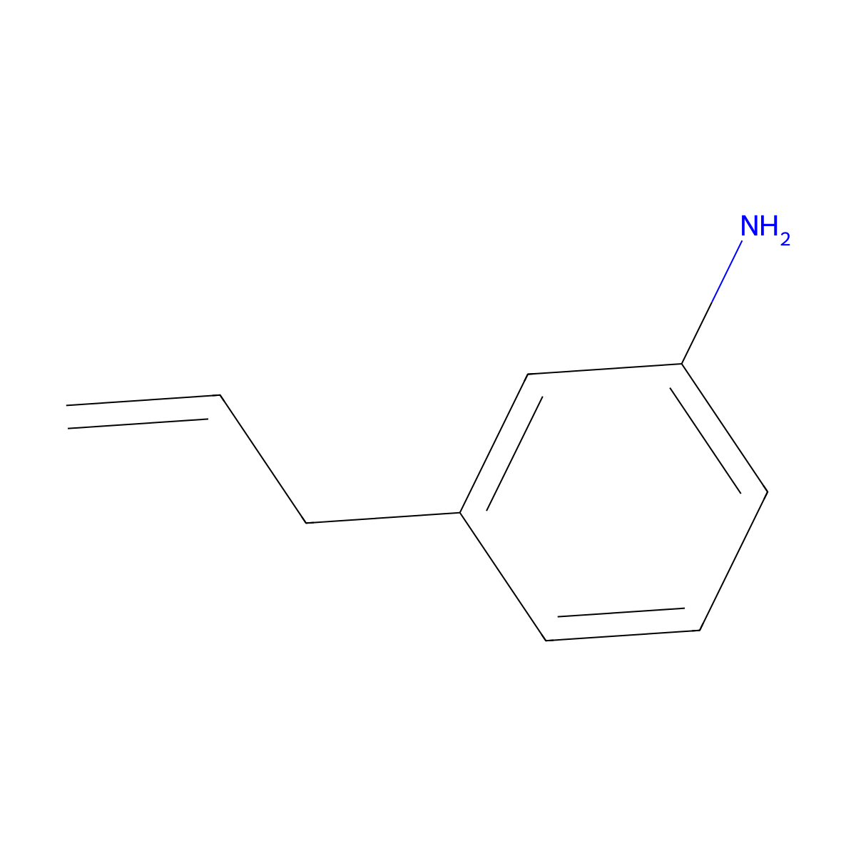 3-Allylaniline molecular structure, CAS 60284-49-3