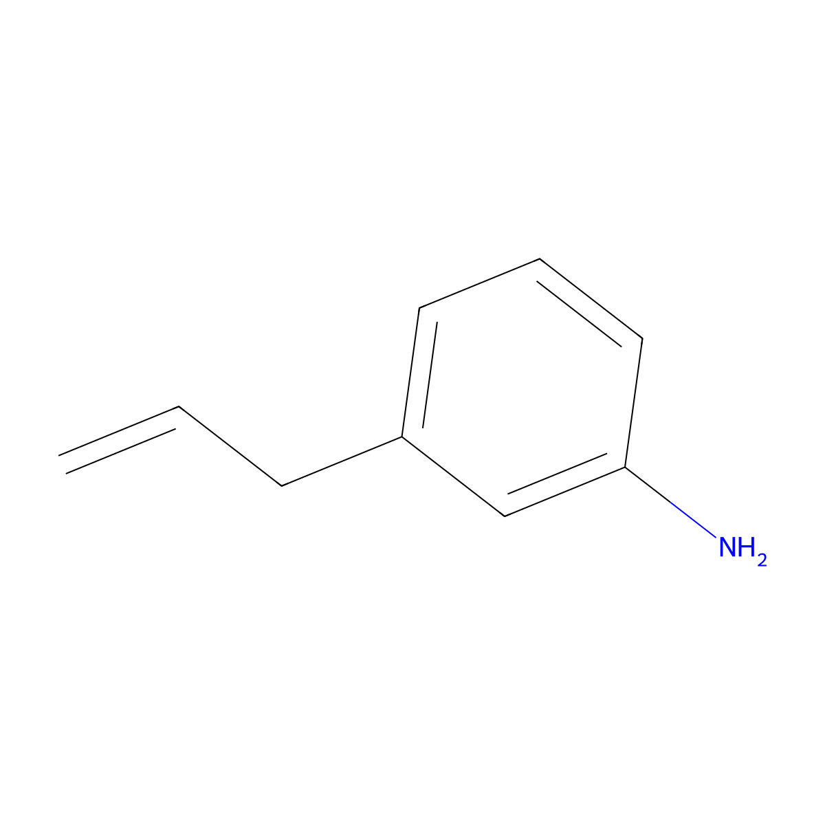 3-Allylaniline molecular structure, CAS 60284-49-3
