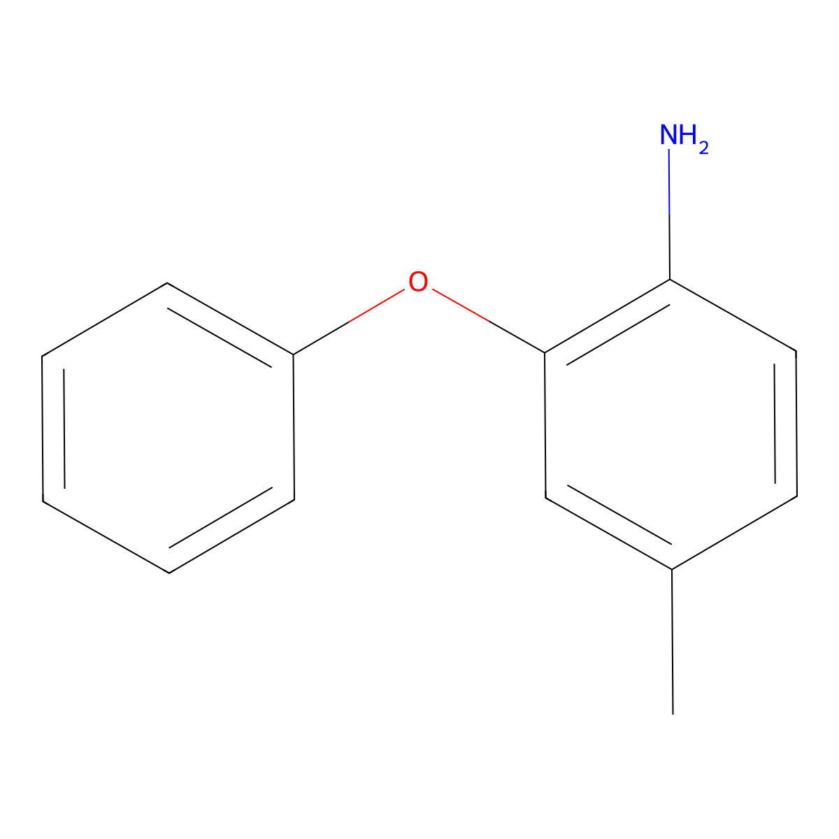 4-Methyl-2-phenoxyaniline molecular structure, CAS 60287-69-6