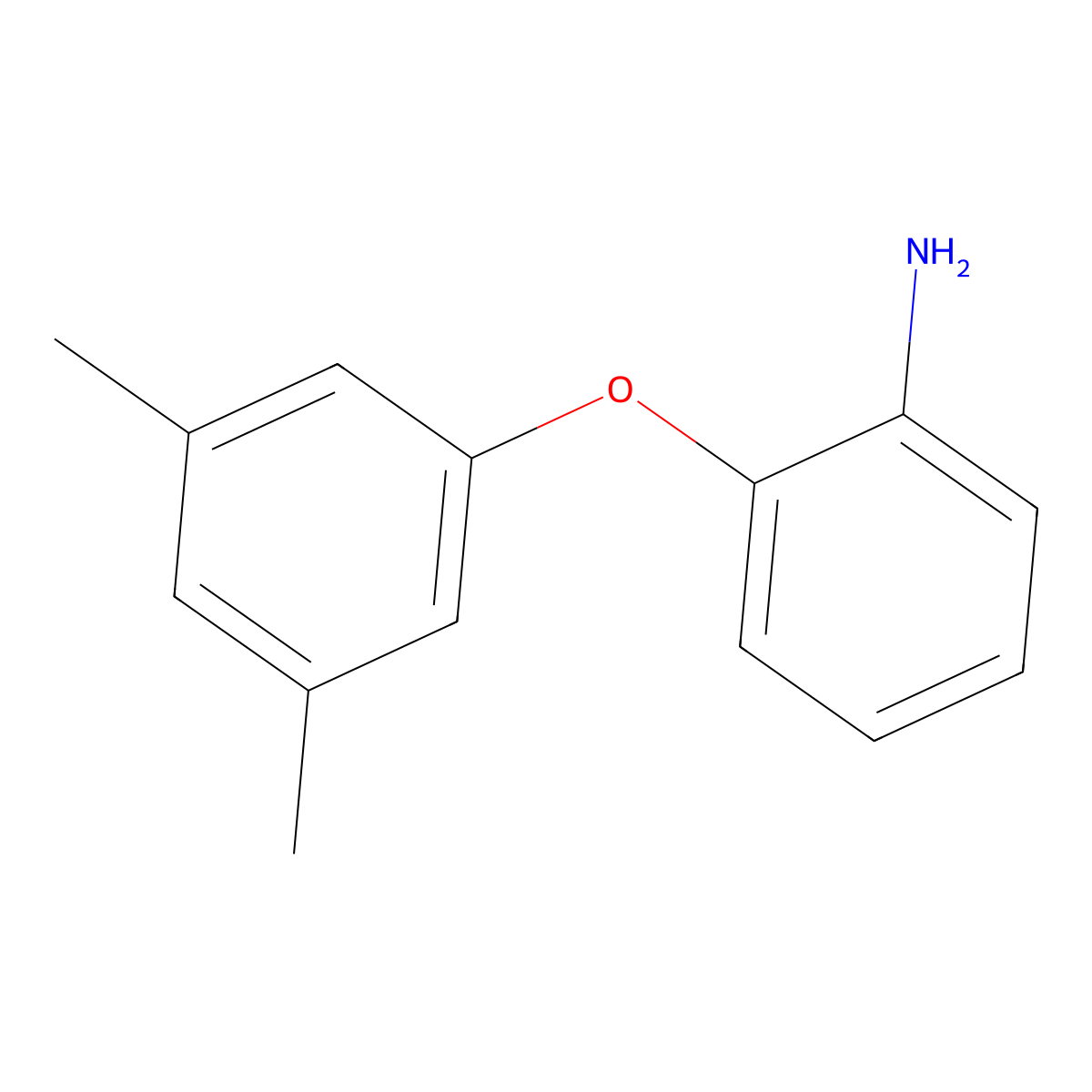 2-(3,5-Dimethylphenoxy)aniline molecular structure, CAS 60287-71-0