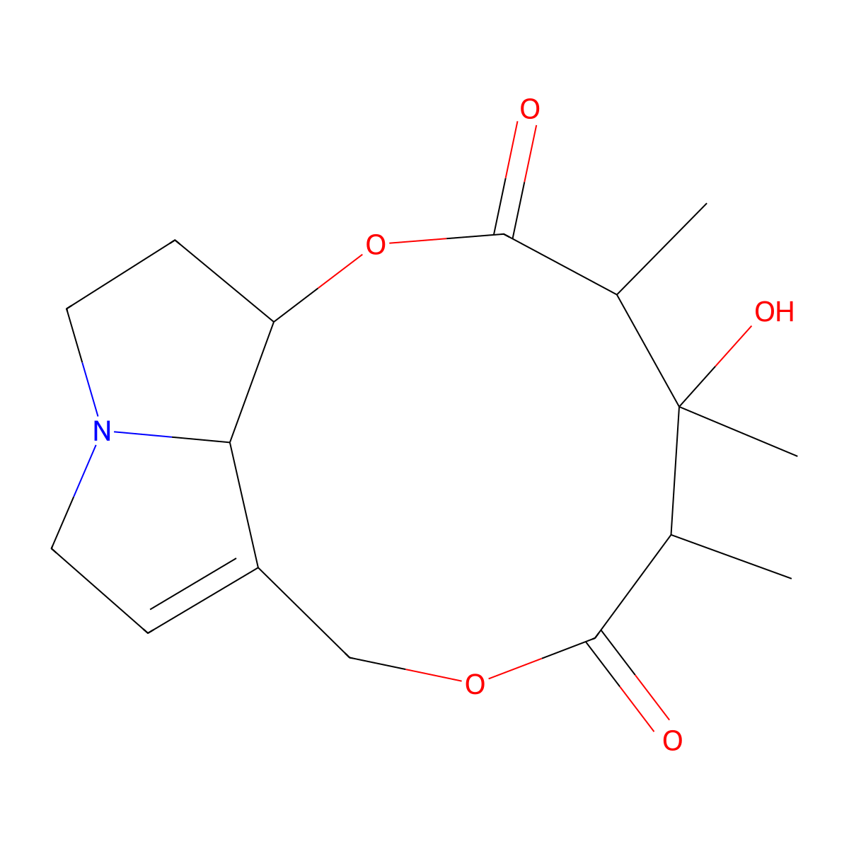 Fulvine molecular structure, CAS 6029-87-4
