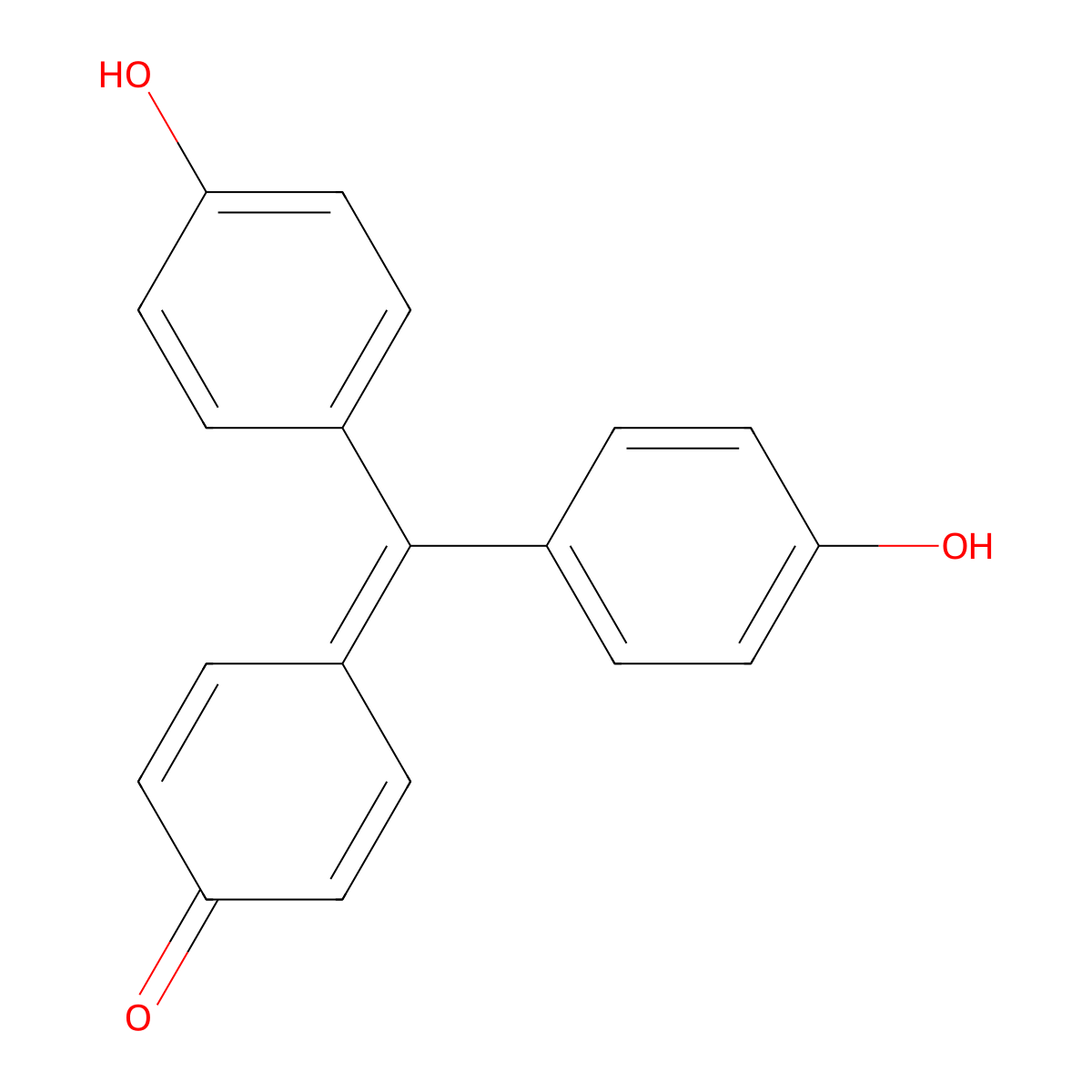 Aurin molecular structure, CAS 603-45-2