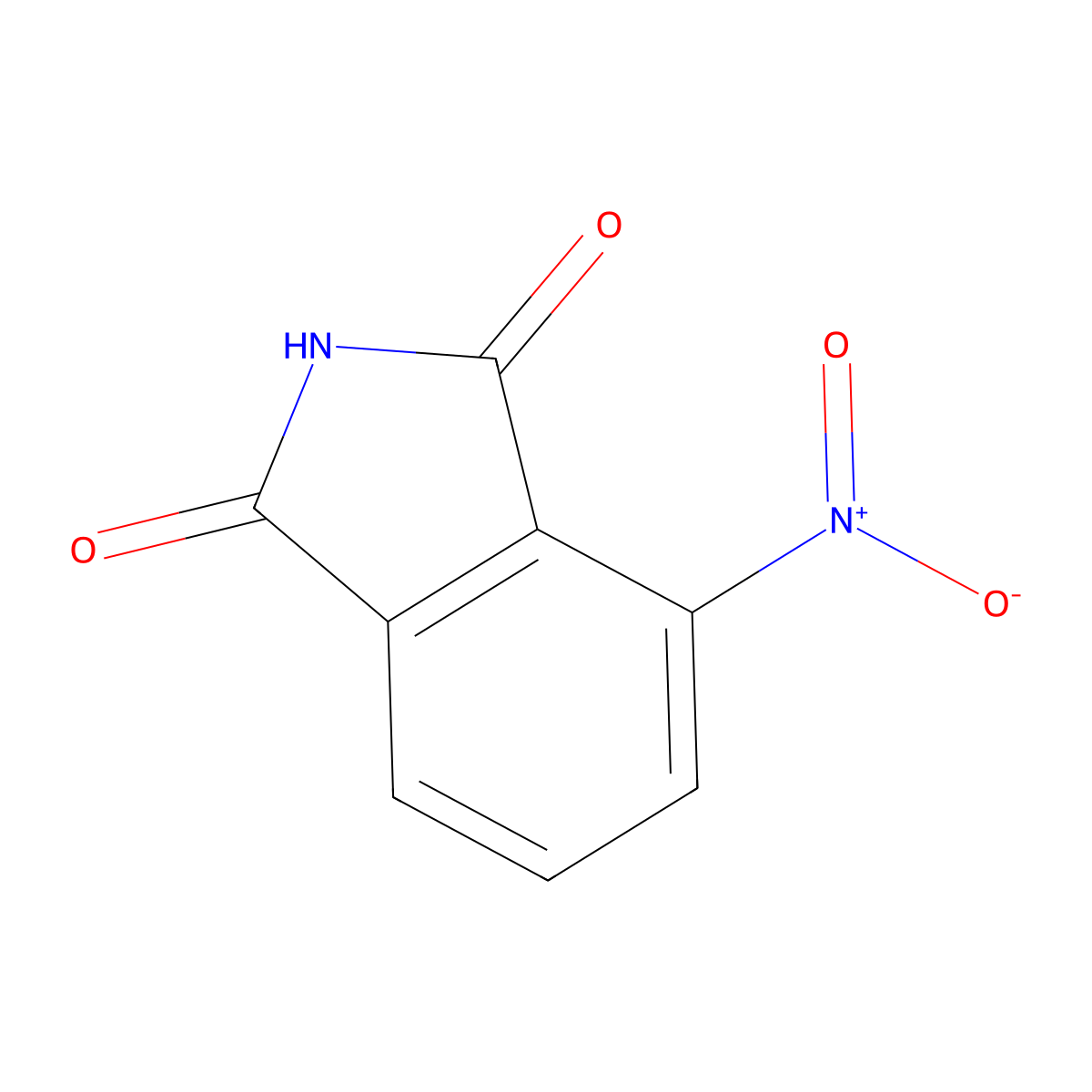 3-Nitrophthalimide molecular structure, CAS 603-62-3