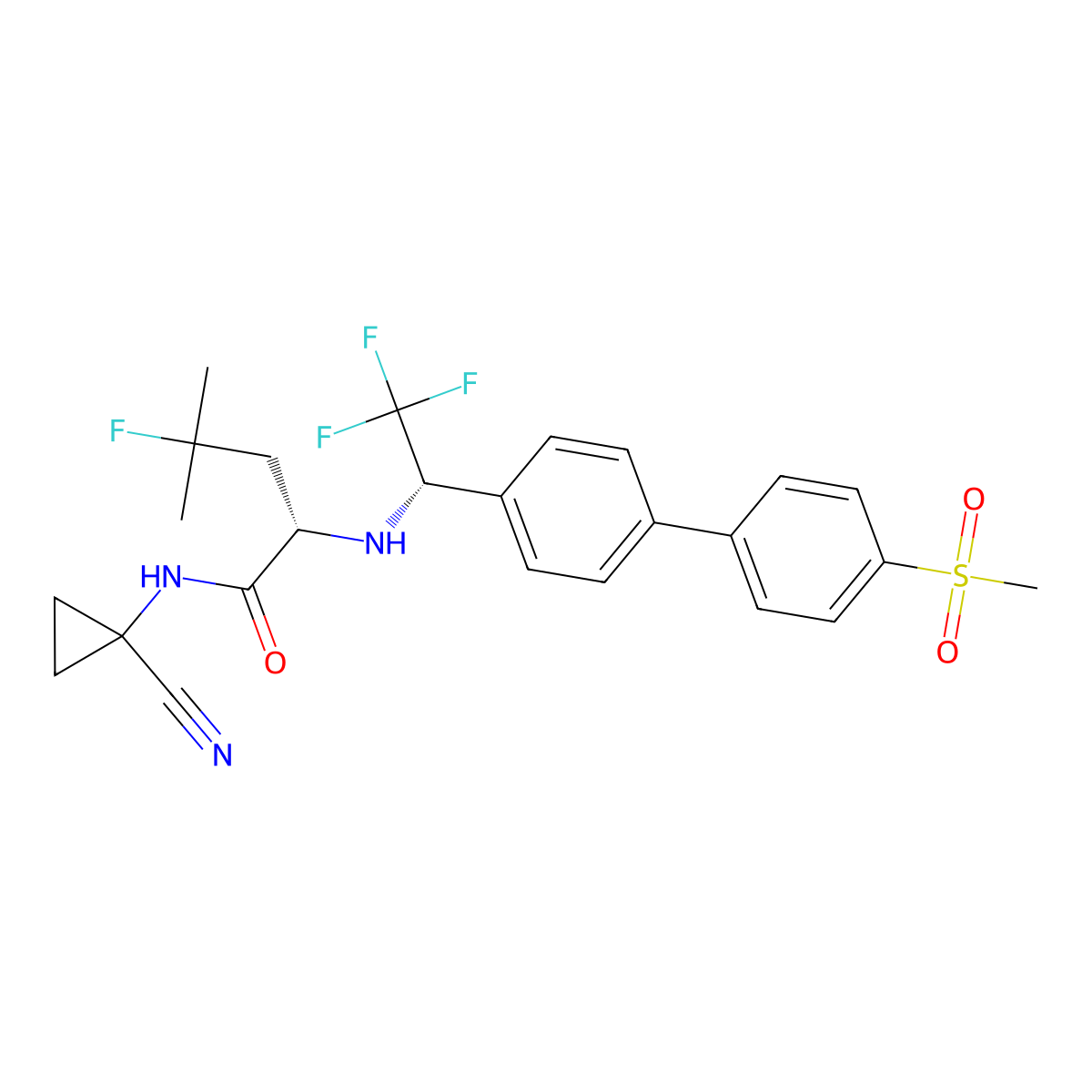 Odanacatib molecular structure, CAS 603139-19-1