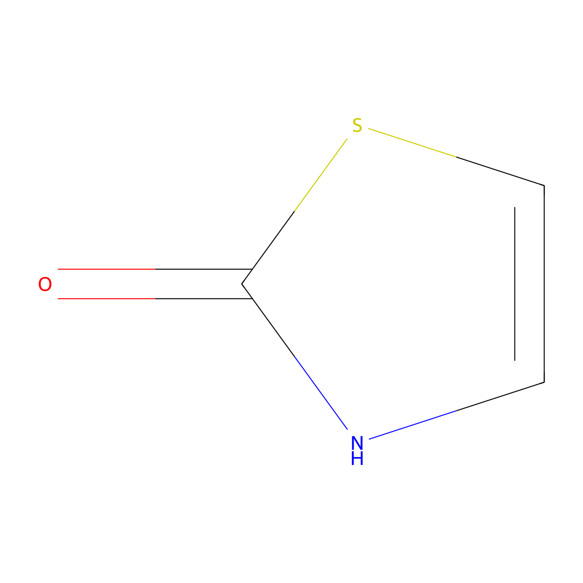 2,3-Dihydro-1,3-thiazol-2-one molecular structure, CAS 6039-97-0