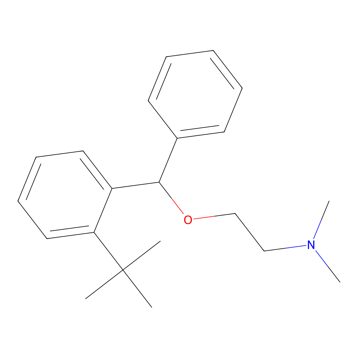 Bufenadrine molecular structure, CAS 604-74-0