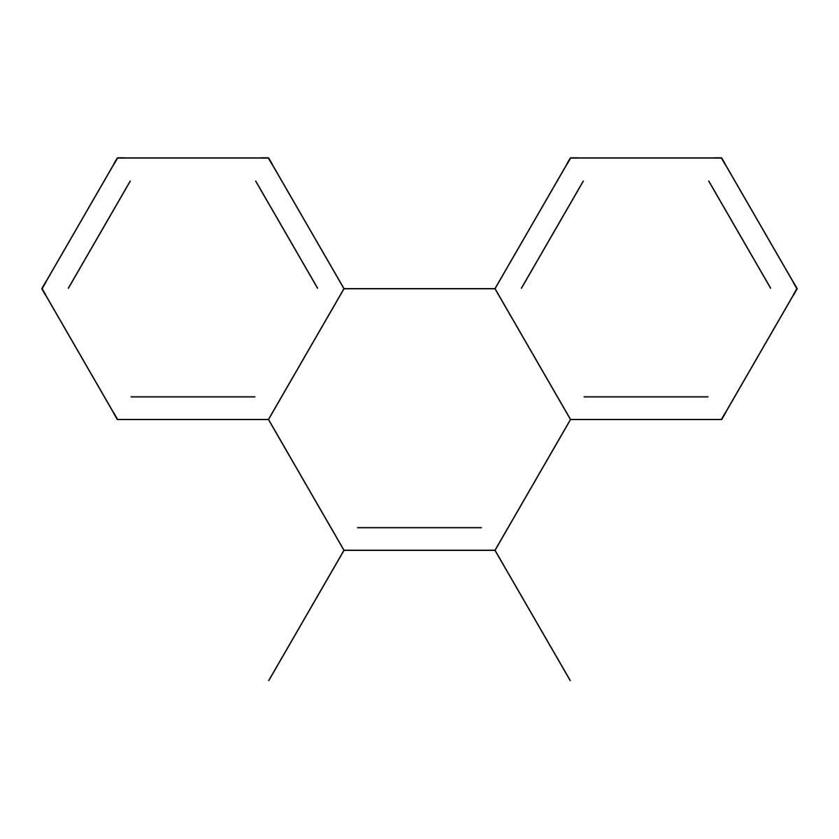 Phenanthrene, 9,10-dimethyl- molecular structure, CAS 604-83-1