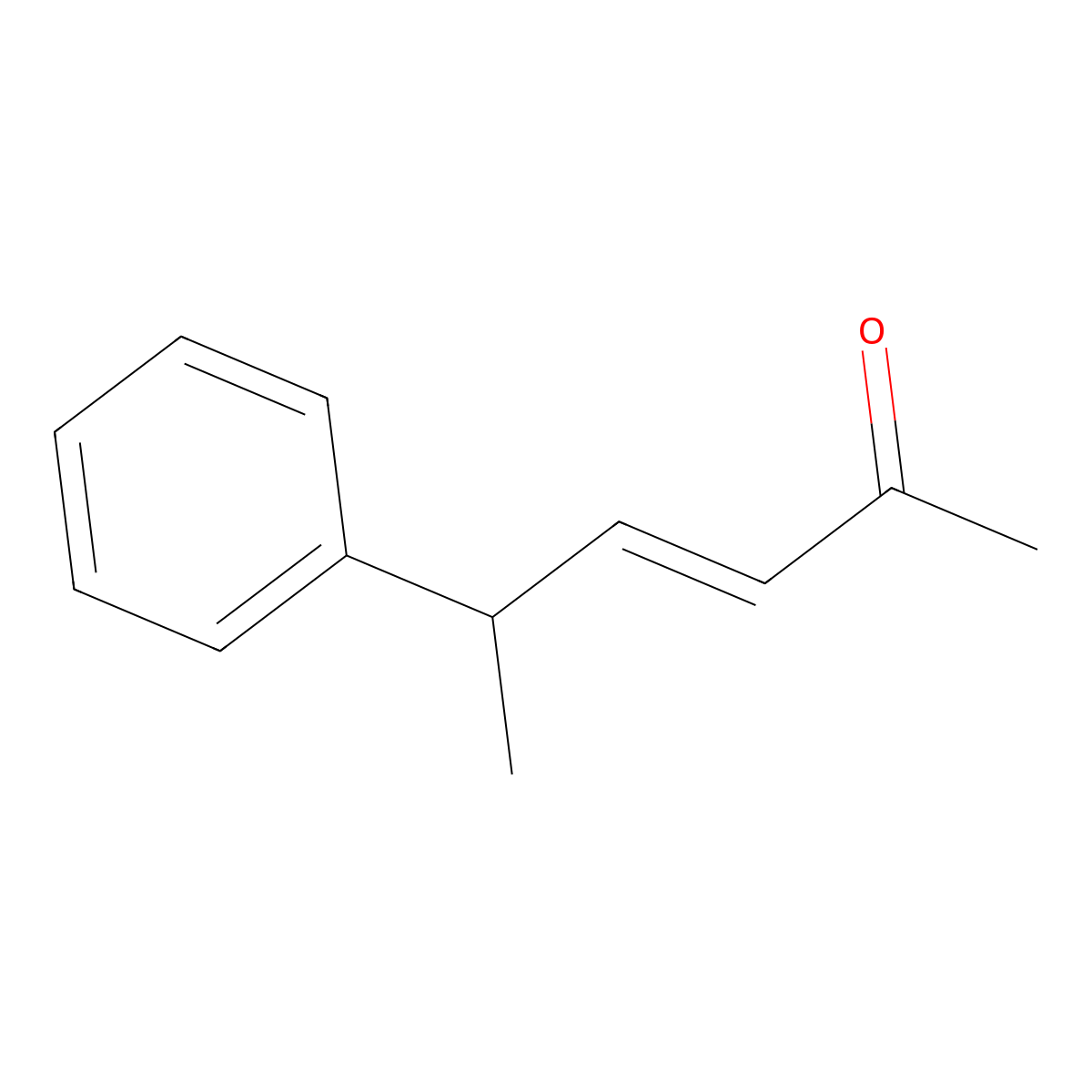 5-Phenylhex-3-en-2-one molecular structure, CAS 60405-50-7