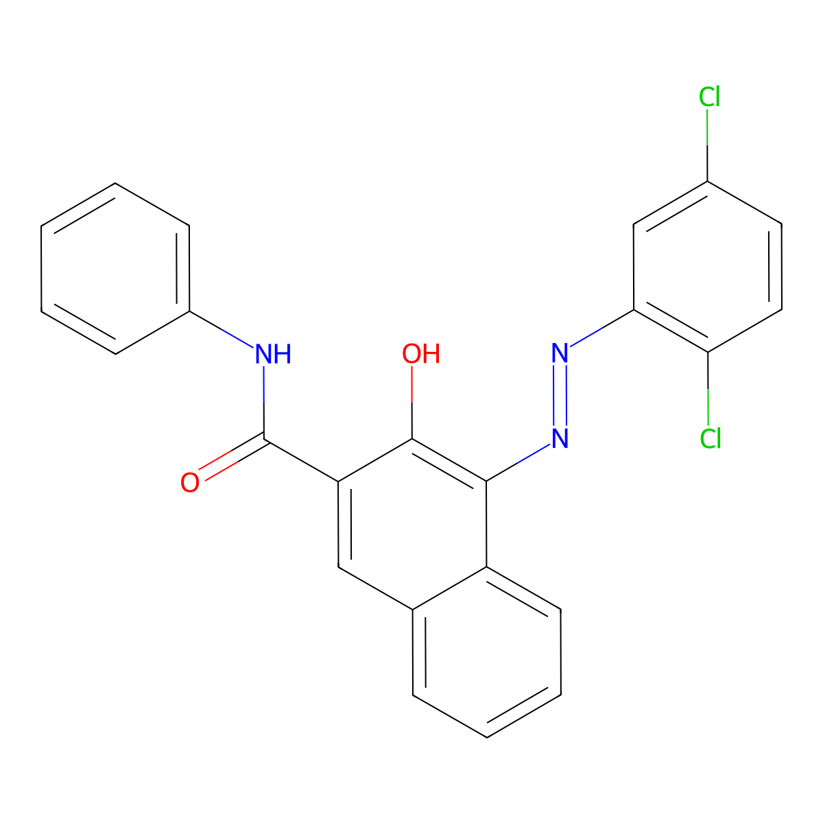 Pigment Red 2 molecular structure, CAS 6041-94-7