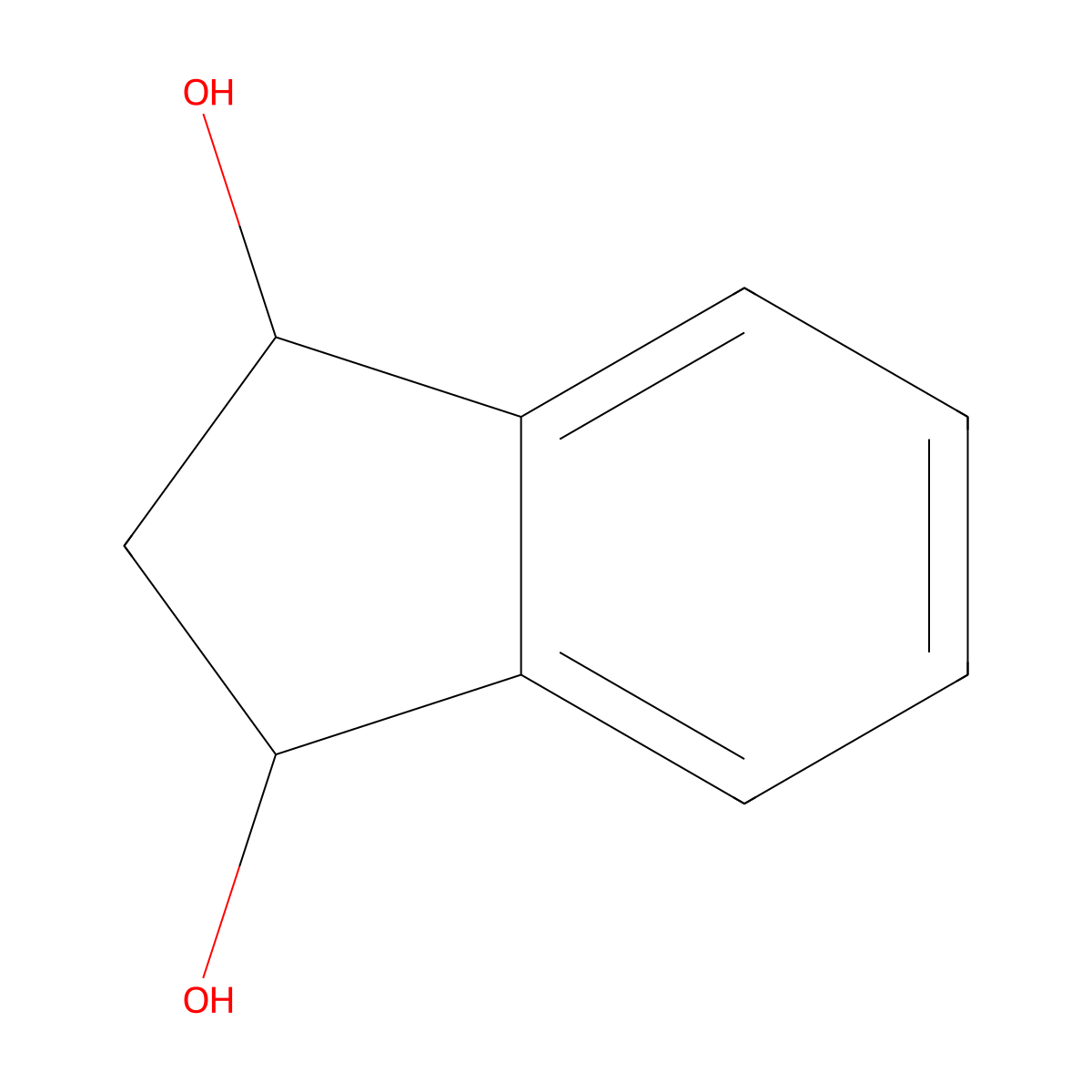 Indane-1,3-diol molecular structure, CAS 60414-82-6