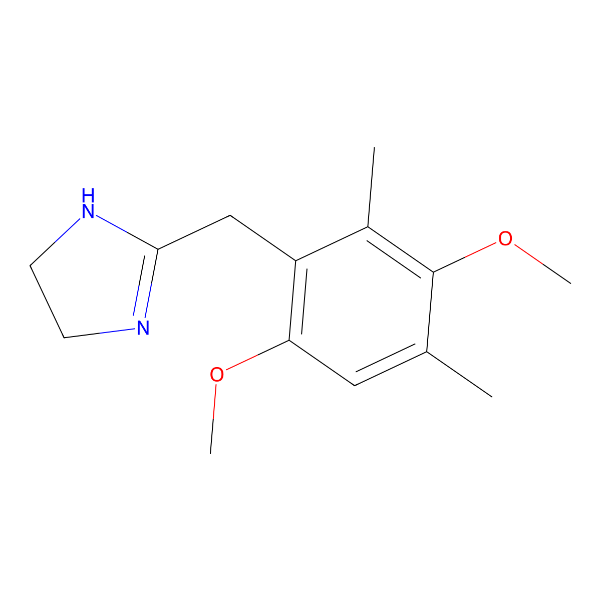 Domazoline molecular structure, CAS 6043-01-2