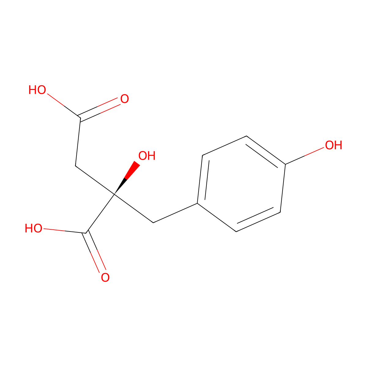 Eucomic Acid molecular structure, CAS 60449-48-1