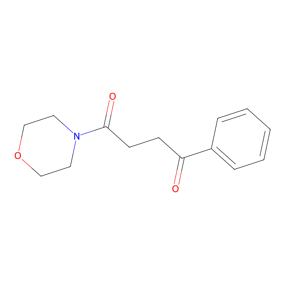 1-(4-Morpholinyl)-4-phenyl-1,4-butanedione molecular structure, CAS 6045-93-8