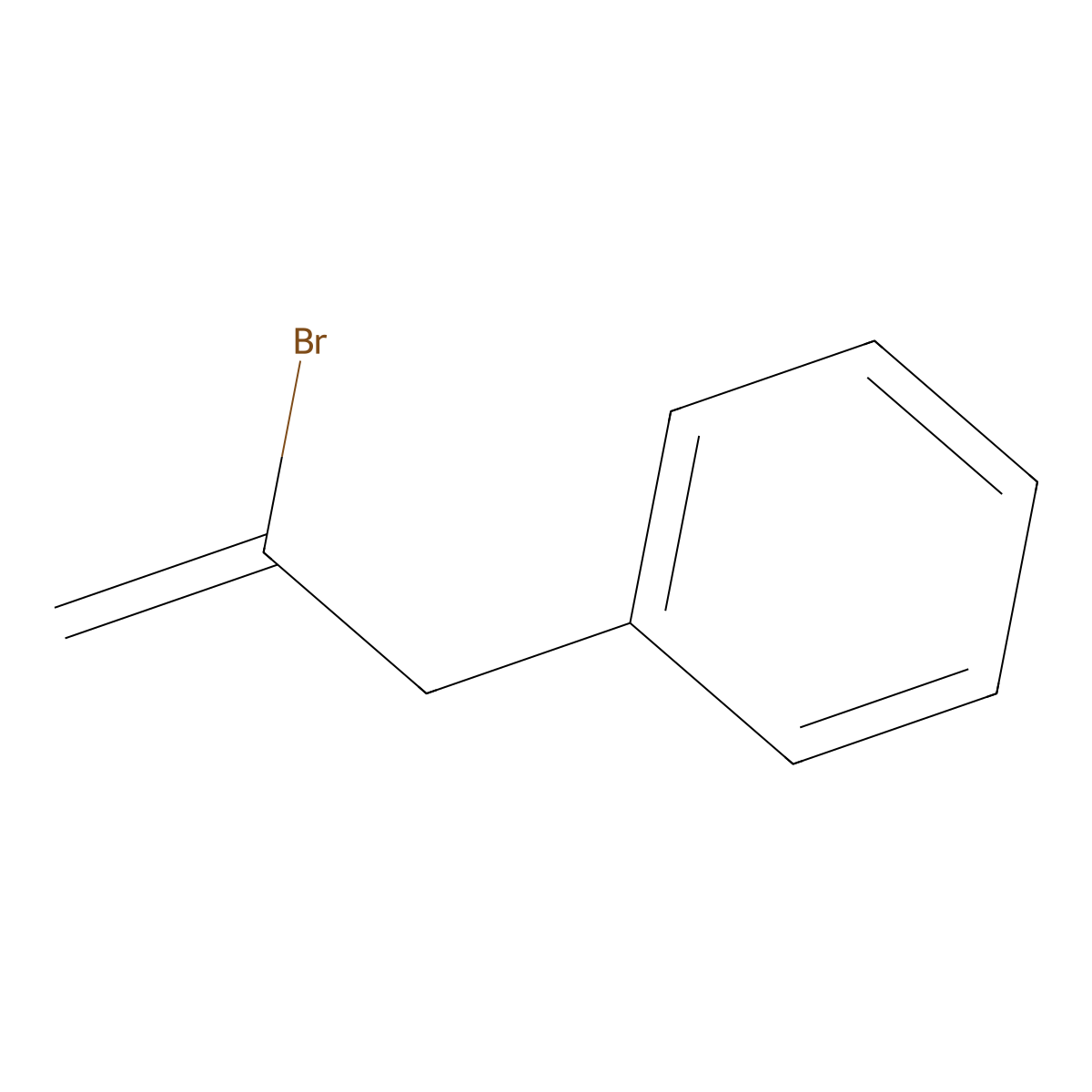 (2-Bromo-2-propen-1-yl)benzene molecular structure, CAS 60468-22-6