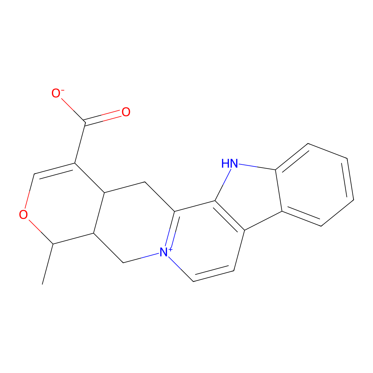 Serpentinic acid molecular structure, CAS 605-14-1