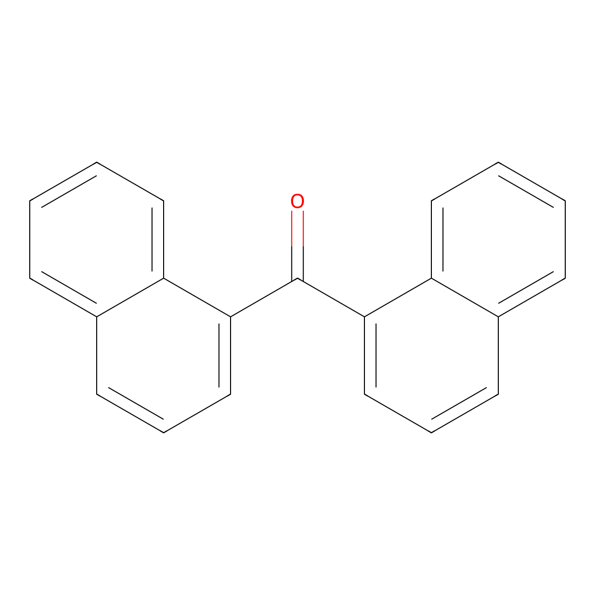 Di(naphthalen-1-yl)methanone molecular structure, CAS 605-78-7
