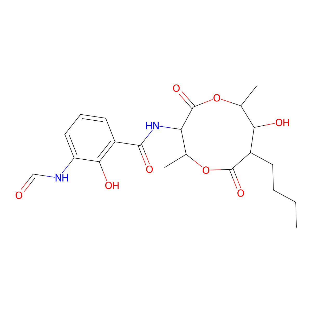 Deisovalerylblastmycin molecular structure, CAS 60504-95-2
