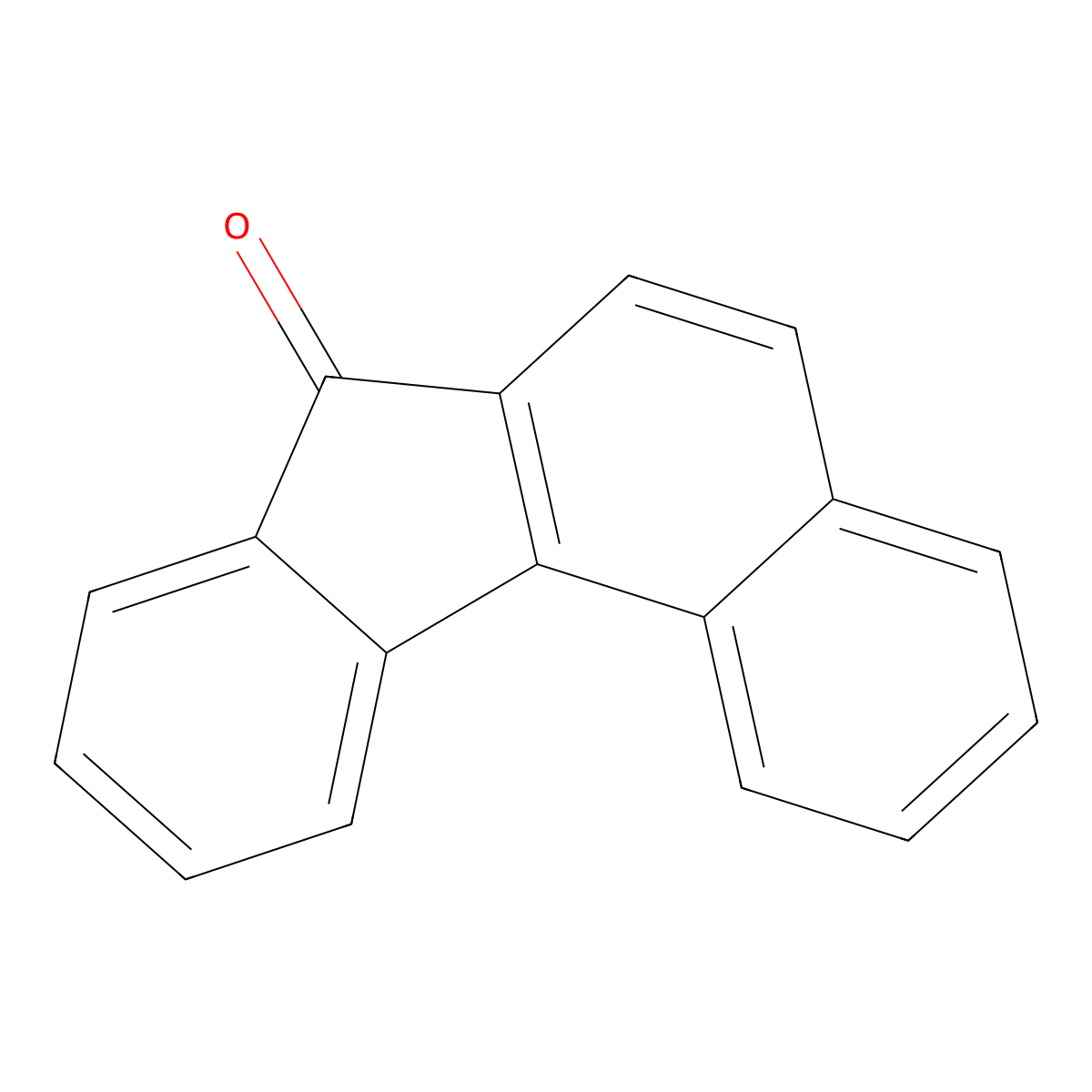 7H-Benzo[c]fluoren-7-one molecular structure, CAS 6051-98-5