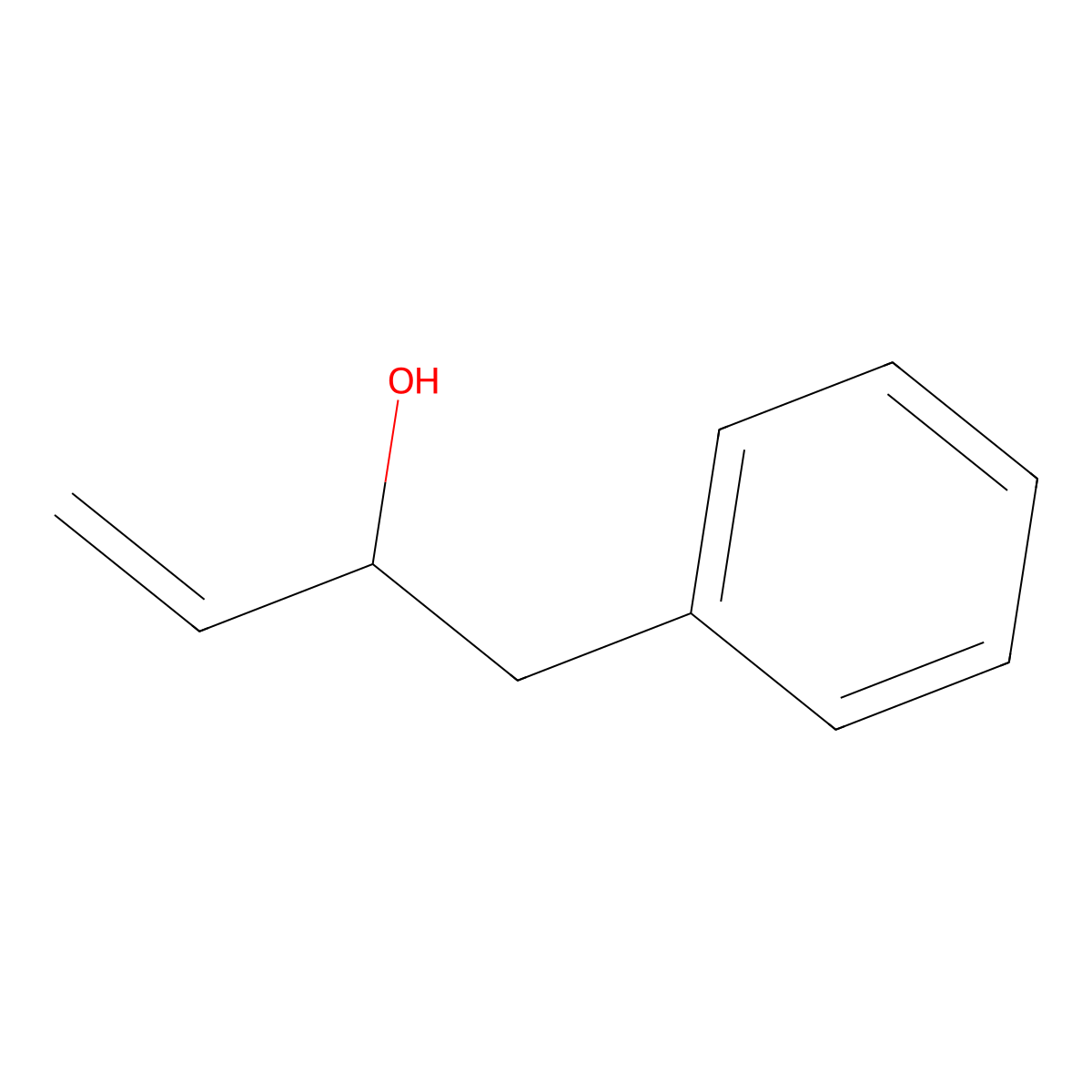 1-Phenylbut-3-en-2-ol molecular structure, CAS 6052-66-0